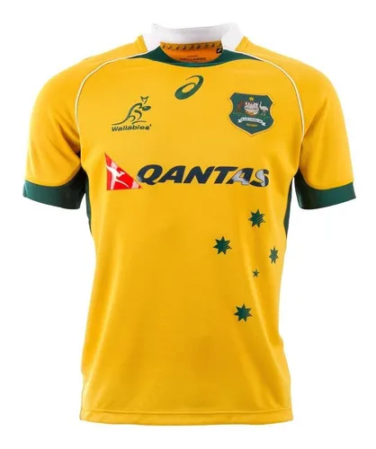 Camiseta Rugby Australia Asics Oficial Wallabies Importada