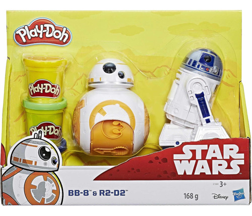 Conjunto Massinha Play-doh Star Wars R2d2 E Bb8 - Raríssimo