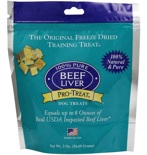 Stewart Pro-treat, Freeze Dried Beef Liver Dog Treats, Singl