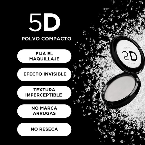 Imagen 3 de 5 de 5d | Polvo Compacto Mate Sin Color Regina