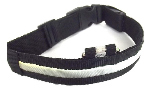 Collar Para Perro Con Luz Led Ajustable Paseo Nocturno