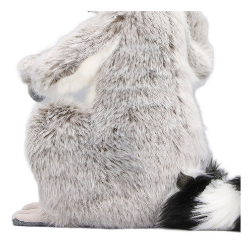 Peluche De Peluche Suave Y Realista Plush Lemur