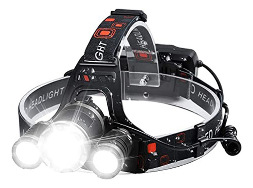 Linterna Frontal De Carga Usb I Farol Led Mais Brilhante Ao