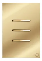 Comprar 2 Int Simples E 1 Int Paralela Novara Glass Dourada Cu002F Gold