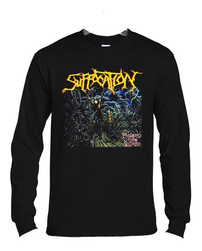 Polera Ml Suffocation Pierced From Within Metal Abominatron