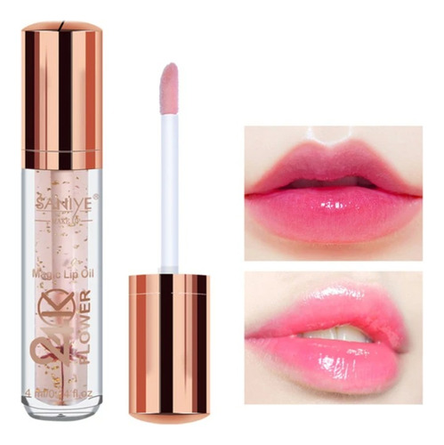 Brillo Labial Magico-lip Oil 24 K Flores 