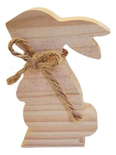 Señal De De Madera, Centro De Mesa De Mesa De Conejo Sin