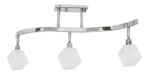 Imagen 5 de 10 de Lampara Aplique Plafon Pared Techo 3 Luces Sistema S Led