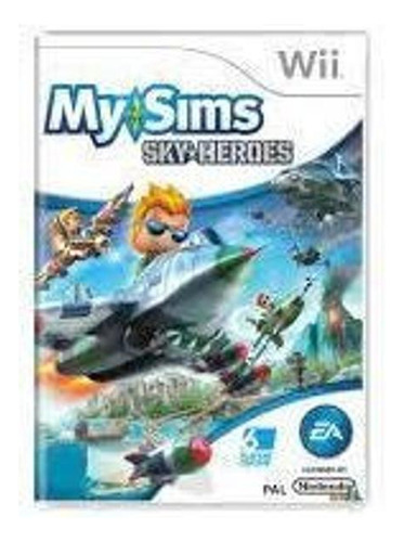 Jogo My Sims Sky Heroes Wii Nintendo Wii Lacrado Wii