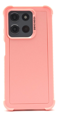 Funda 3 En 1 Para Moto G15 Case Uso Rudo Full Protector Multishield - Rosa Moto G15
