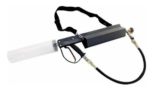 Pistola Lanza Camiseta Para Eventos + Tubo Co2 Light System