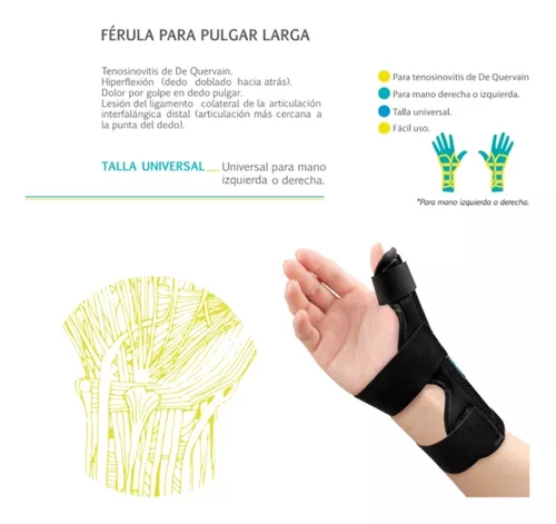 Ferula para Pulgar Larga