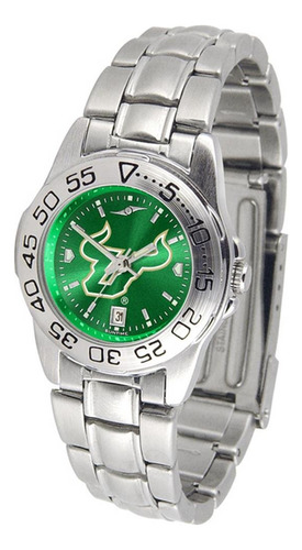 South Florida Sport Anonized Steel Band Reloj Para Mujer, Mo