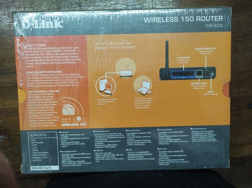 Router D-link Dir-600 - 150 Mbps (Usado)