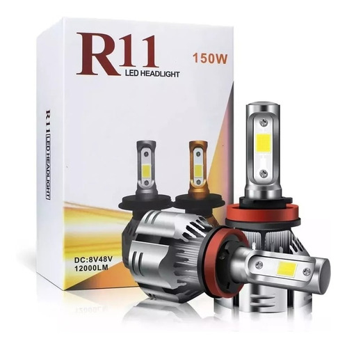 Kit Luces Ampolleta Led Auto Ampolleta R11 H1 150w 8-48v