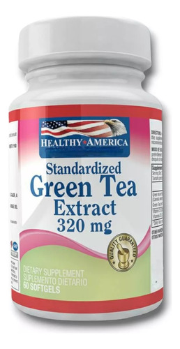 Green Tea Extract 320mg Healthy - U - Unidad a $638