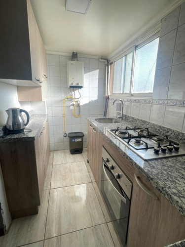 Departamento Remodelado De 50m2 A Pasos De Metro Linea 5.