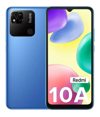 Imagen 6 de 9 de Xiaomi Redmi 10A Dual SIM 32 GB azul celeste 2 GB RAM