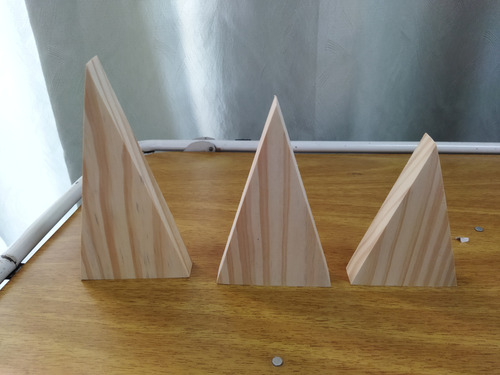 Arbolitos Pinos De Navidad En Madera Para Pintar Decorar