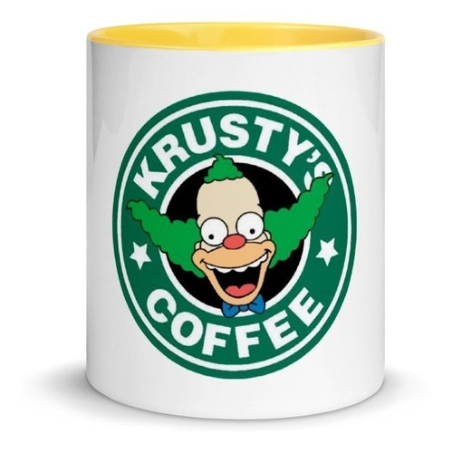 Mug Vaso Taza Ceramica Krusty Pàyaso Simpsons  