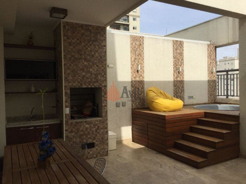 Imagem 8 de 15 de Penthouse Residencial Para Venda E Locação, Parque Da Vila Prudente, São Paulo. - Av953