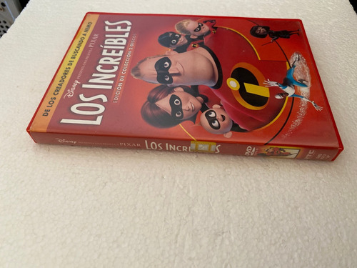 Dvd Los Increibles Disney Pixar Edicion Coleccion 2 Discos (Usado)