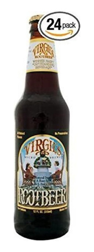 De Virgilio Cerveza De Raíz Soda, Botellas De 12 Onzas De Vi