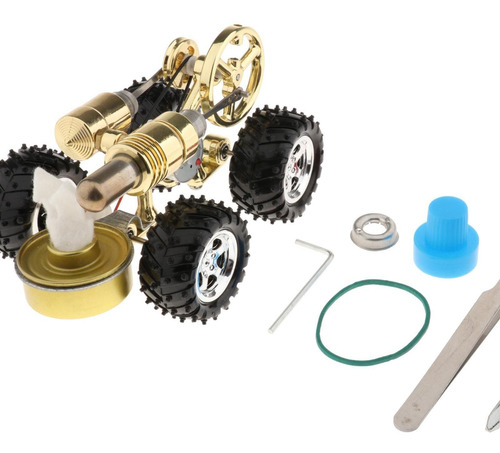 Diy Engine Model Metal Mini Car Assembly Model Toy Science