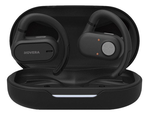 Auriculares Inalambrico Bluetooth Novera Sport A200 Running Color Negro