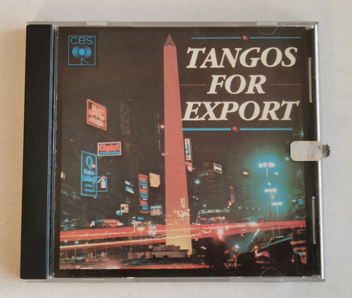 Cd Original Tangos For Export