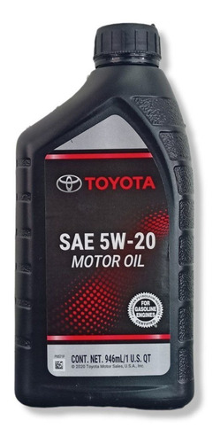 Aceite 5w20 Mineral Toyota Original Api Sn Snplus Sn 946ml