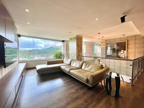 Penthouse De Lujo Y Exclusividad Con Vistas Panorámicas Lomas Del Sol, Caracas. Mo 24-3087