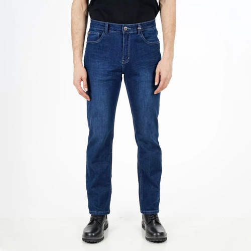 Jeans Hombre Ellus Straight Basic Mid Cinco Bolsil