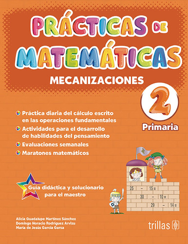 Libro Practicas De Matematicas 2, Primaria