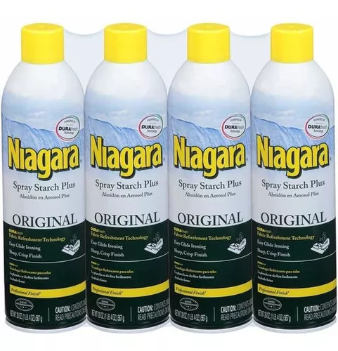 1 unidad Frasco de almidon marca Niagara en spray