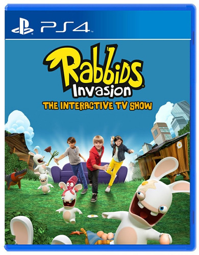 Ps4 Rabbids Invasion Juego Fisico Nuevo Y Sellado