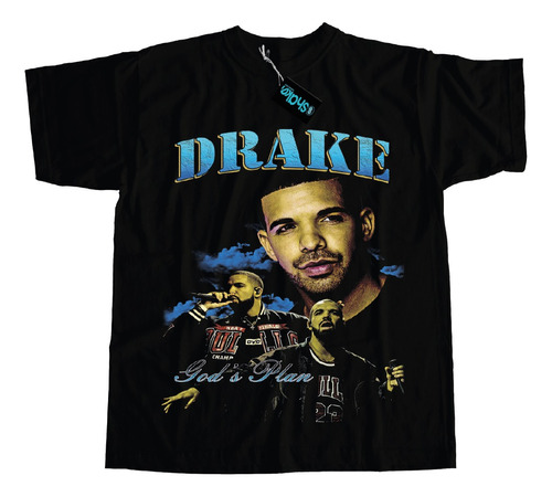 Remera Música Drake Estampa Grande Dtf Calidad Premium