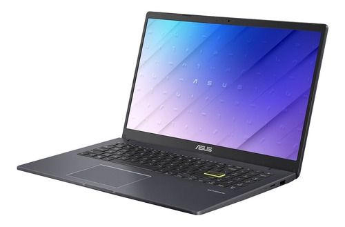 Notebook Asus Ultra Thin L510MA star black 15.6", Intel Celeron N4020 4GB de RAM 128GB SSD, Intel UHD Graphics 600 1920x1080px Windows 10 Home