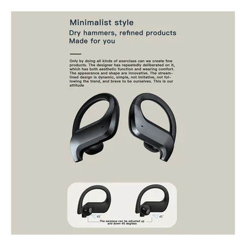 .. Auriculares Deportivos Md03 Bluetooth 5.0 For Correr,