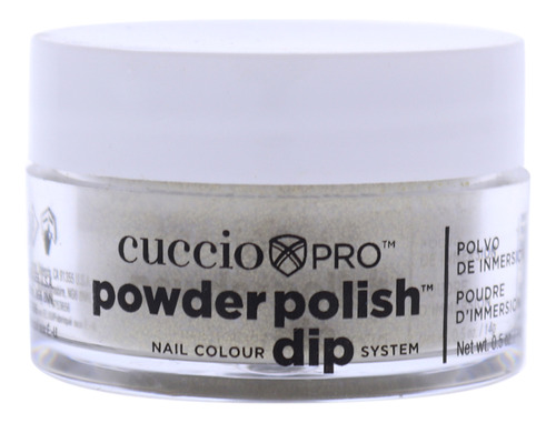 Esmalte De Uñas Dip System Rich Gold Glitter 0.5 Oz