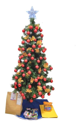 Árbol De Navidad Majestic De Lujo Verde Naviplastic 190cm