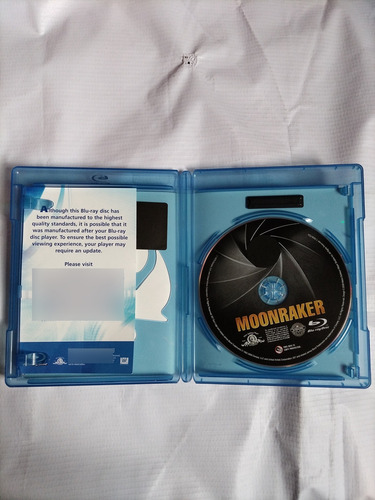 Moonraker 007 Acción Película Blu-ray Original Importado (Usado)