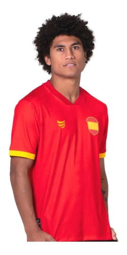 Camisa Seleção Espanhola Copa Do Mundo La Furia Super Bolla