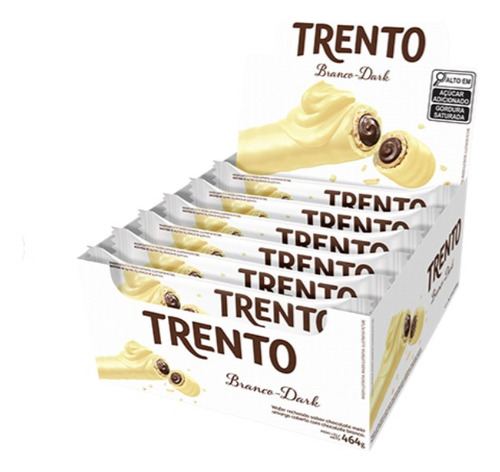 Chocolate Trento Branco Dark 464g 16un X 29g