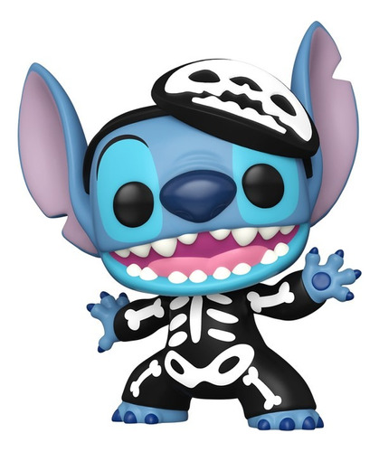 Funko Pop Disney Stitch Esqueleto 1234 Glow Chase