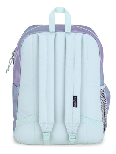 Mochila Jansport Cross Town Plus Urbana 26l Porta Notebook Color Platinum Puddles Diseño De La Tela Poliéster