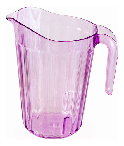 Jarra Gastronómica Plastico Simil Cristal 1,8 Lt X3 Unidades Color Violeta