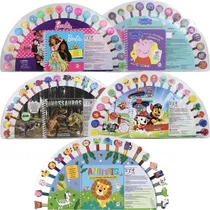 Comprar Livro Com Atividades E Desenhos Para Colorir 20 Lápis De Cor 20 Borrachas Divertidas Ciranda Cultural Peppa Pig Patrulha Canina Dinossauro Animais Barbie Presente Barato Criativo Artes Pintura