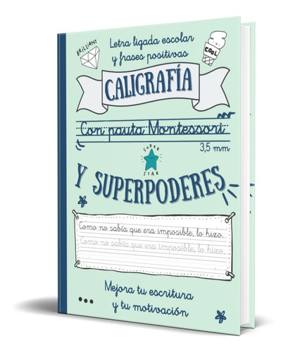 Caligrafía Con Pauta Montessori, De Caligrafía Moreno. Editorial Independently Published, Tapa Blanda En Español, 2021