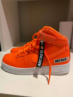 nike air force naranja fluor